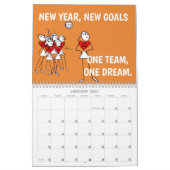 De Inspirerend van de Cijfers van de kruis Citeert Kalender (Jan 2027)