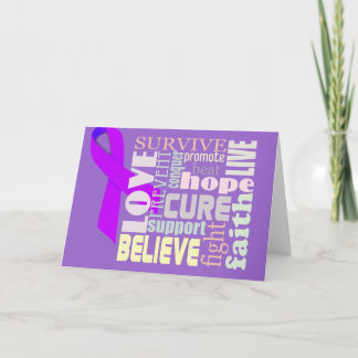 De Inspirerend Woorden van Alzheimer Kaart