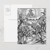 De instelling van talen briefkaart (Voorkant / Achterkant)