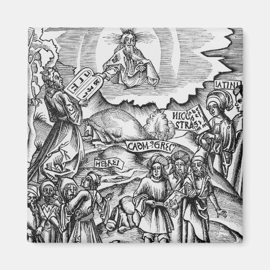 De instelling van talen magneet (Voorkant)