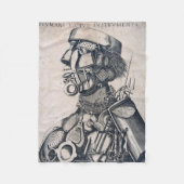 De instrumenten van de menselijke voeding, Arcimbo Fleece Deken (Voorkant)
