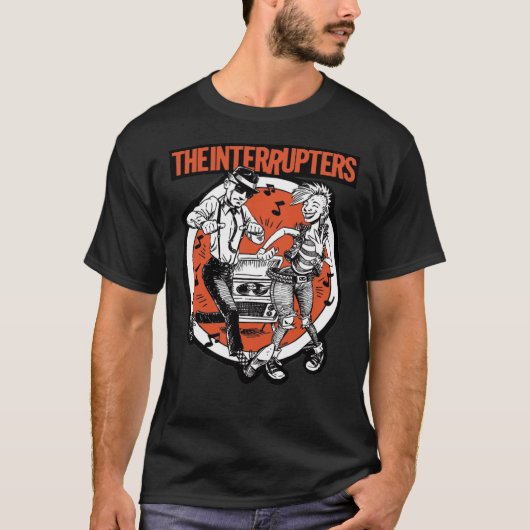 de int3rupt3rs vintage t-shirt (Voorkant)
