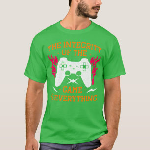 De integriteit van het spel is alles Design ret T-shirt
