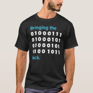 De Intel technologie van de geek back T-shirt