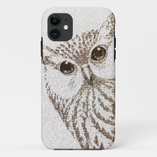 De Intellectuele Owl - typografische kunst - iphon Case-Mate iPhone Case