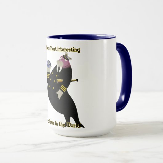 De interessantste Walrus ter wereld Mok (Voorkant rechts)