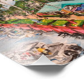 De interkust foto afdruk (Hoek)