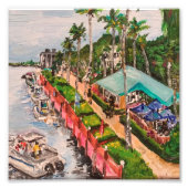 De interkust foto afdruk (Voorkant)