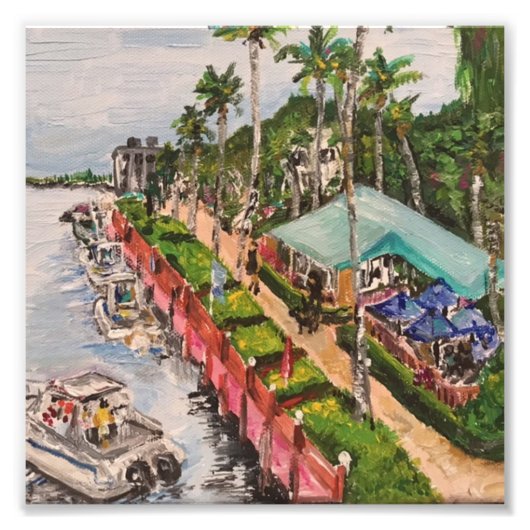 De interkust foto afdruk (Voorkant)