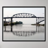 De internationale vredesbrug poster (Voorkant)