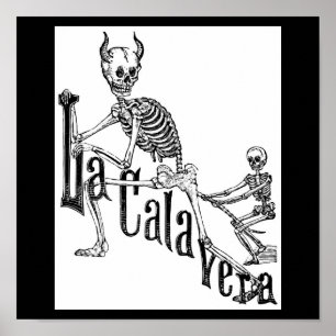 De interne Calavera. De dag van de dood. Poster