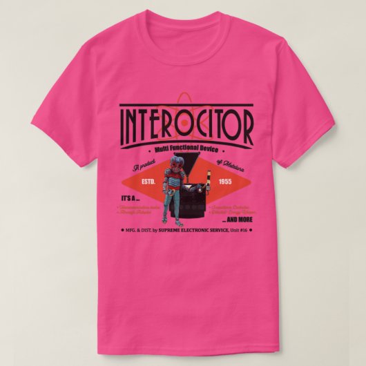 De Interocitor van This Island Earth Metaluna MS T-shirt (Design voorkant)