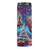 De interstellaire rit van Kerstman Thermosbeker (Achterkant)