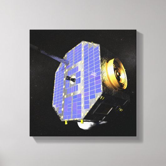 De Interstellar Boundary Explorer-satelliet Canvas Afdruk (Voorkant)