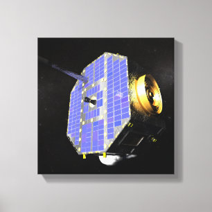 De Interstellar Boundary Explorer-satelliet Canvas Afdruk