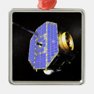 De Interstellar Boundary Explorer-satelliet Metalen Ornament