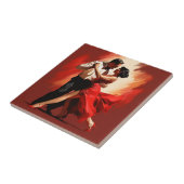 De intieme tango tegeltje (Zijkant)