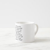 De INTJ in de Mok Natuurlijke Habitat Espresso (Voorkant rechts)