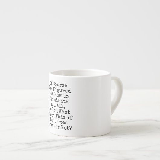 De INTJ in de Mok Natuurlijke Habitat Espresso (Voorkant rechts)