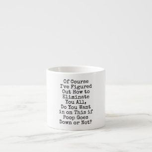 De INTJ in zijn natuurlijke habitat Espresso mok