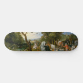 De intocht van de dieren in de ark van Noach (Brue Persoonlijk Skateboard (Horizontaal)