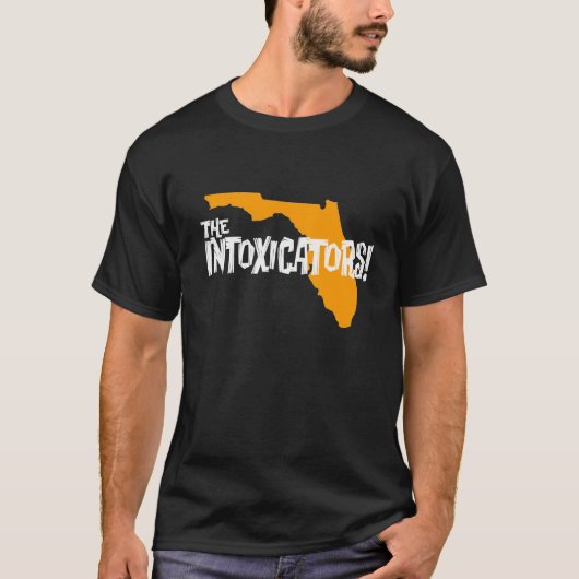 De Intoxicators! Florida Basic Dark T-shirt (Voorkant)