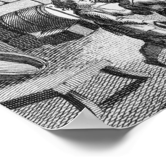 De introductie van Dr. Samuel Johnson in een hoogl Poster (Hoek)