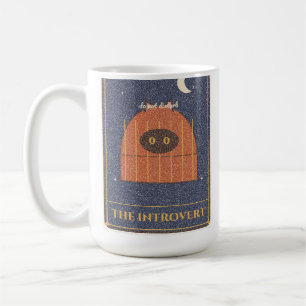 De Introvert Tarotkaart Koffiemok