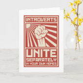 De introverten verenigen zich afzonderlijk in Uw Kaart (Gele Bloem)