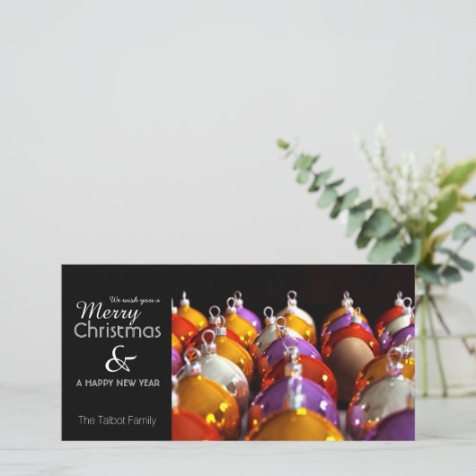 DE INTRUDER-Kaart VOOR GEpersonaliseerde pretkerst Feestdagenkaart (Staand voorkant)