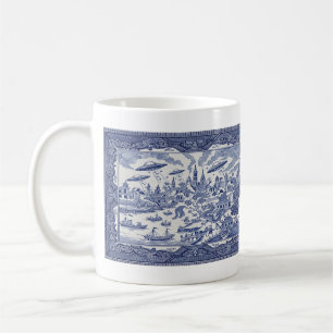 De invasie van Willow Ridge - Blue Willow mok