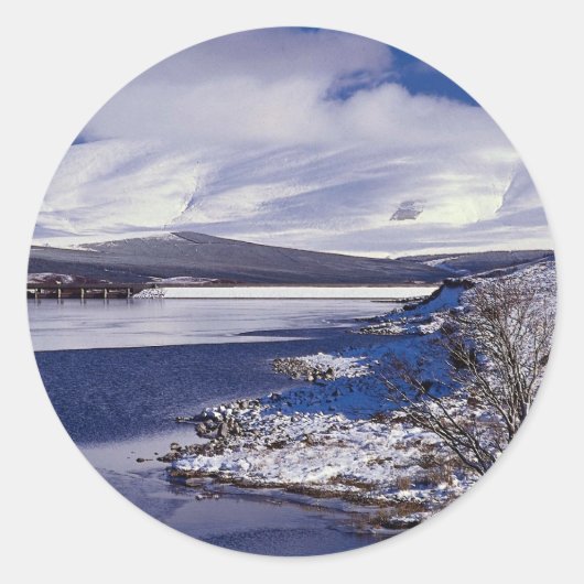 De Inverness naar Ullapool, genaamd de Dirrie Meer Ronde Sticker (Voorkant)