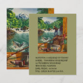 DE INVITATIE VAN HET GETAWAY VAN DE KOTJE VAN DE C KAART (Voorkant / Achterkant)