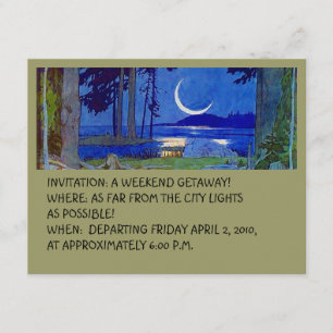 DE INVITATIE VAN HET GETAWAY VAN DE KOTJE VAN DE C KAART