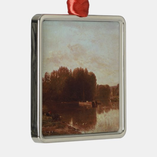 De invloed metalen ornament (Rechts)