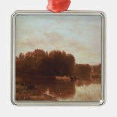 De invloed metalen ornament (Voorkant)