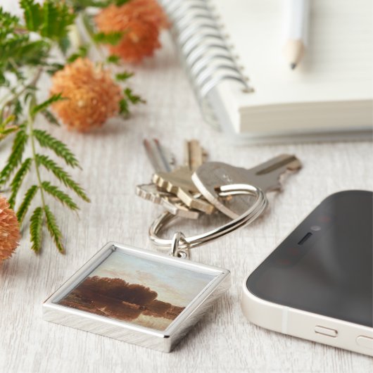 De invloed sleutelhanger (Zijkant)