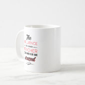 De invloeden van een goede leraar kunnen nooit koffiemok (Voorkant links)