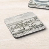 De inwoner van de koning van Siam uit 'Entwurf ein Drankjes Onderzetter (Linkerzijde)