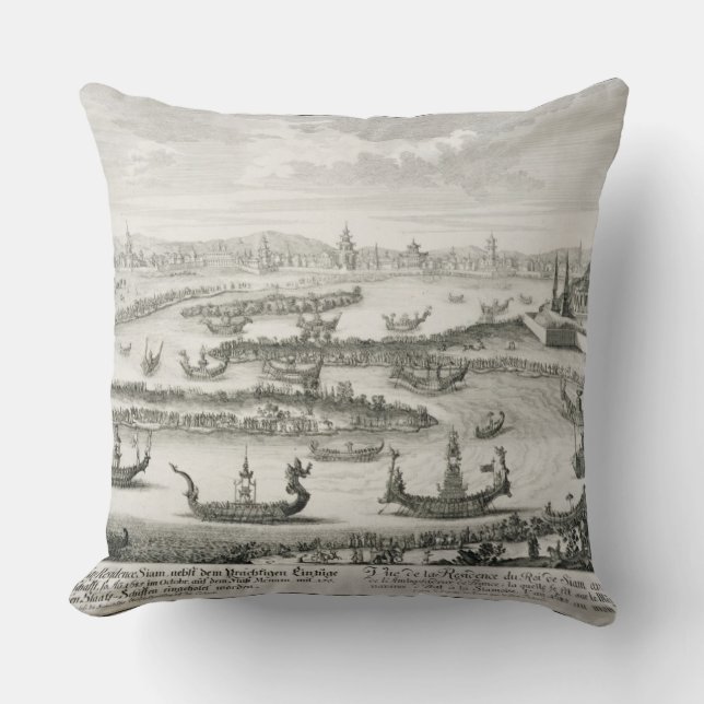 De inwoner van de koning van Siam uit 'Entwurf ein Kussen (Voorkant)