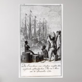 De inwoners van Boston Throw Poster (Voorkant)