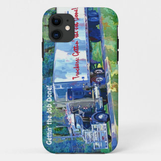 De iPhone 5-Hoesje van de vrachtwagenchauffeur voo 11 Hoesje