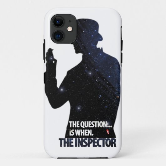 De iPhone-kwestie van de inspecteur Case-Mate iPhone Case (Achterkant)