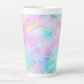 De Iridescent Luipaard Serie Design 10 Latte Mok (Voorkant)
