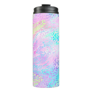 De Iridescent Luipaard Serie Design 10 Thermosbeker