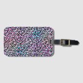 De Iridescent Luipaard Serie Design 12 Bagagelabel (Voorkant (horizontaal))