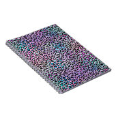 De Iridescent Luipaard Serie Design 12 Notitieboek (Rechterzijde)
