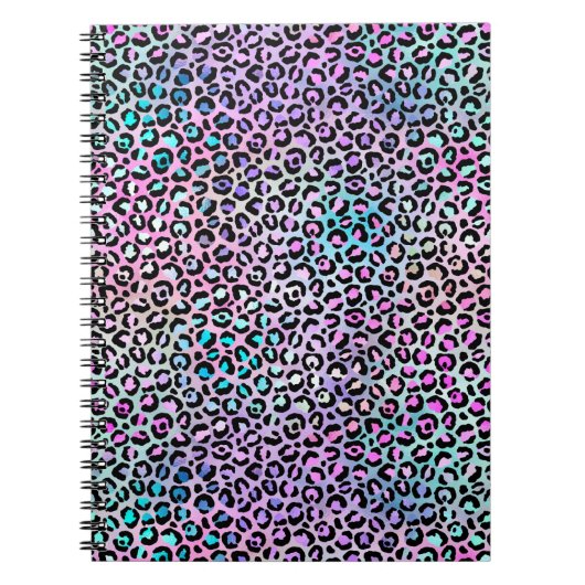 De Iridescent Luipaard Serie Design 12 Notitieboek (Voorkant)