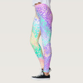 De Iridescent Luipaard Serie Design 3 Leggings (Links)