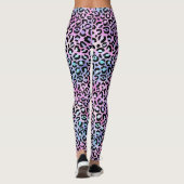 De Iridescent Luipaard Serie Design 4 Leggings (Achterkant)